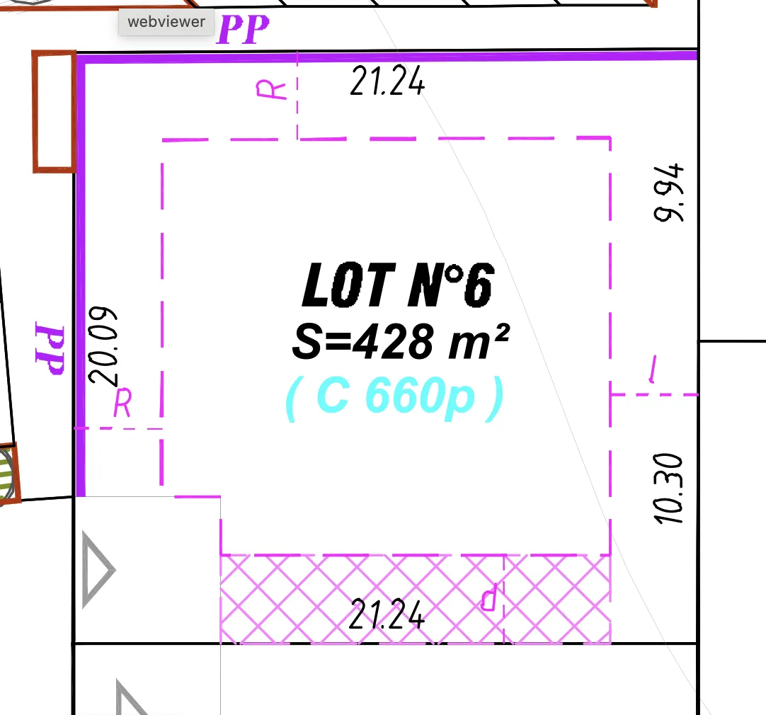 Terrain constructible de 428 m² à Les Mathes, proche des plages et de la nature 