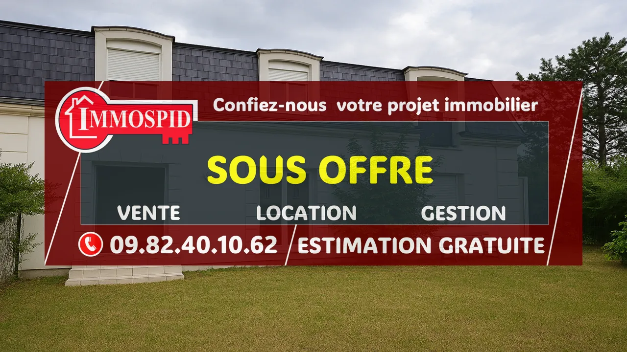 Appartement 4 pièces de 90 m² avec jardin et parking à Coubron