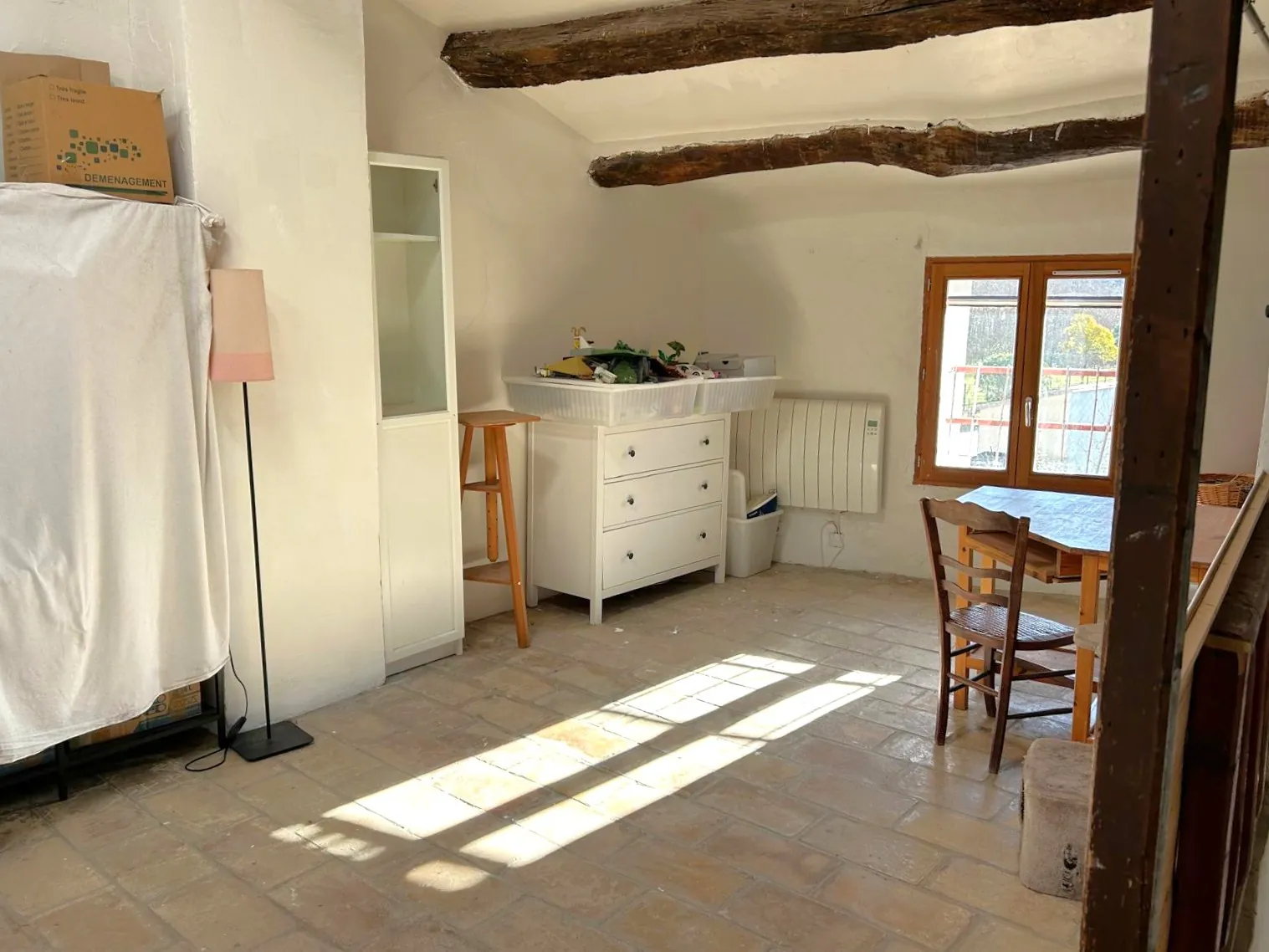 Maison de village avec piscine, terrain, à rénover à Saint-Bauzille-de-Putois 