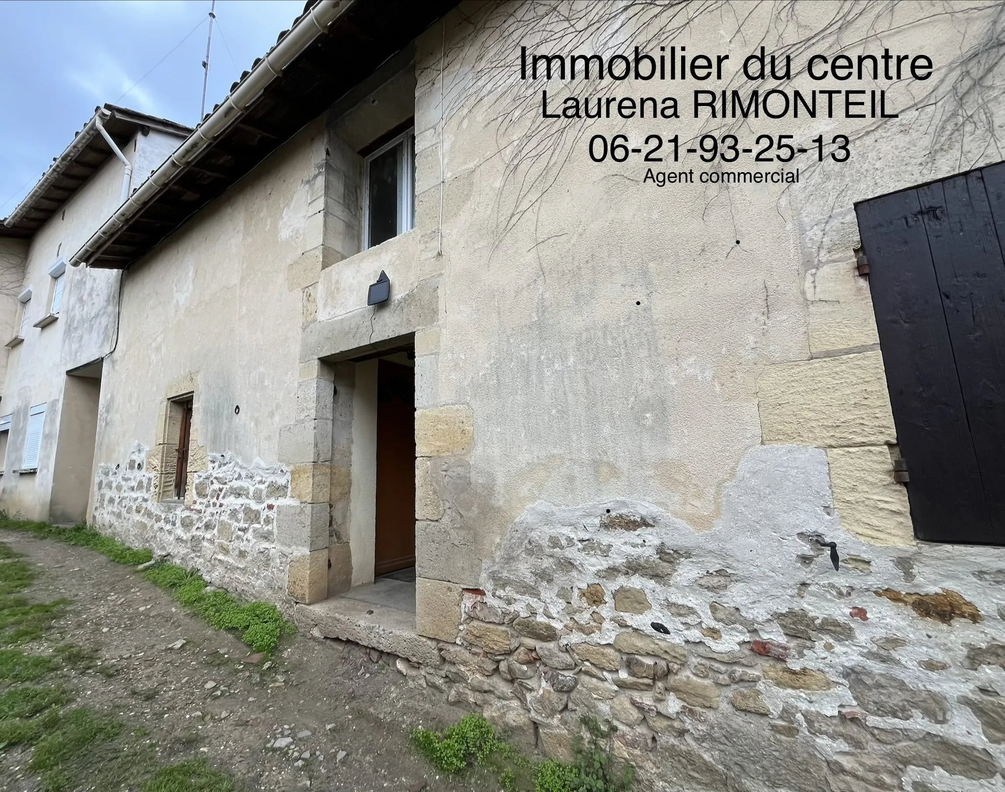 Opportunité d'investissement immobilier à La Réole avec 4 appartements et terrain constructible