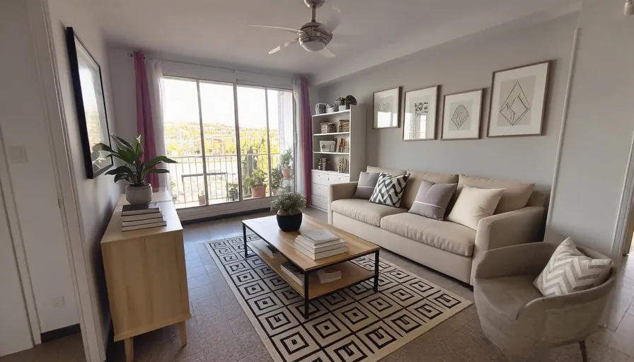 A vendre appartement de 74,58 m² avec balcon et vue canal à Martigues Jonquières 