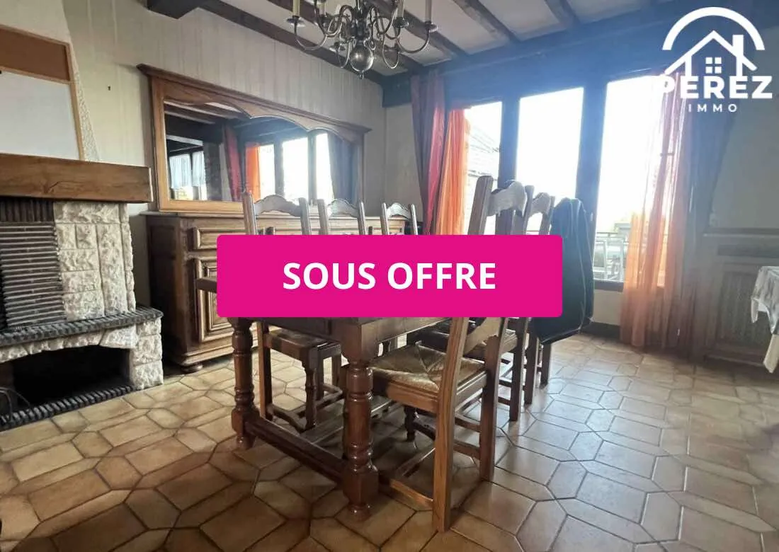 À vendre maison semi-individuelle de 87 m² à Bousbecque avec jardin et garage