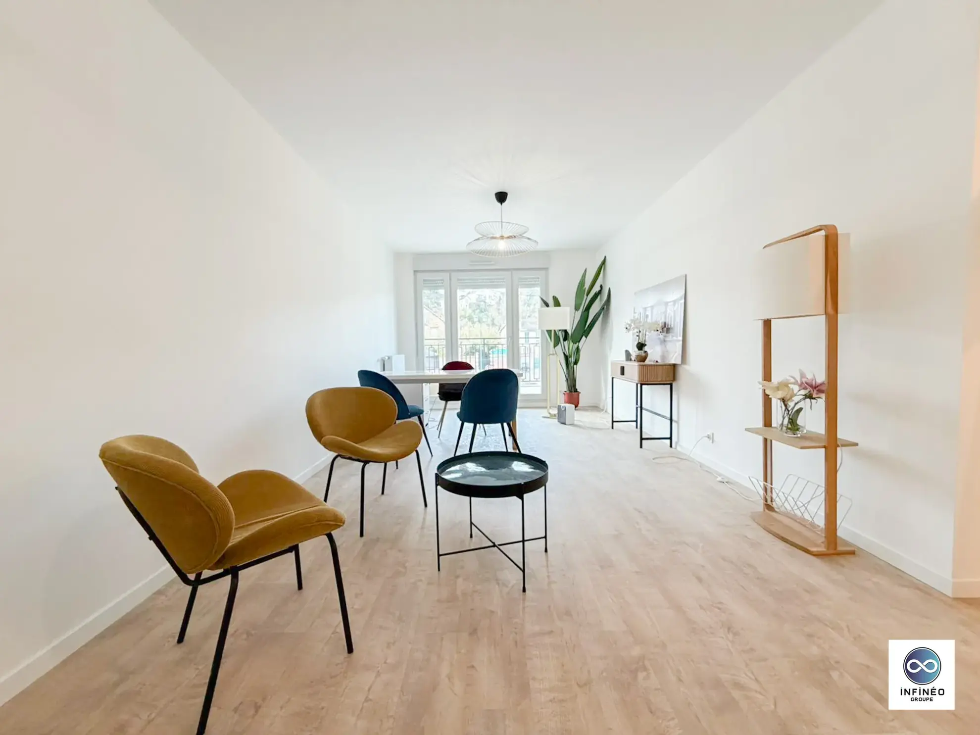 Magnifique appartement 3 pièces de 59,59 m² à Hardricourt avec balcon et parking
