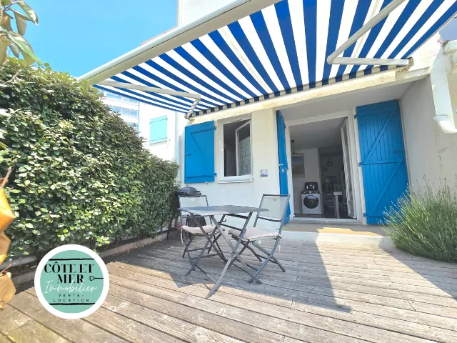 Charmant studio à Saint-Hilaire-de-Riez proche plage avec terrasse