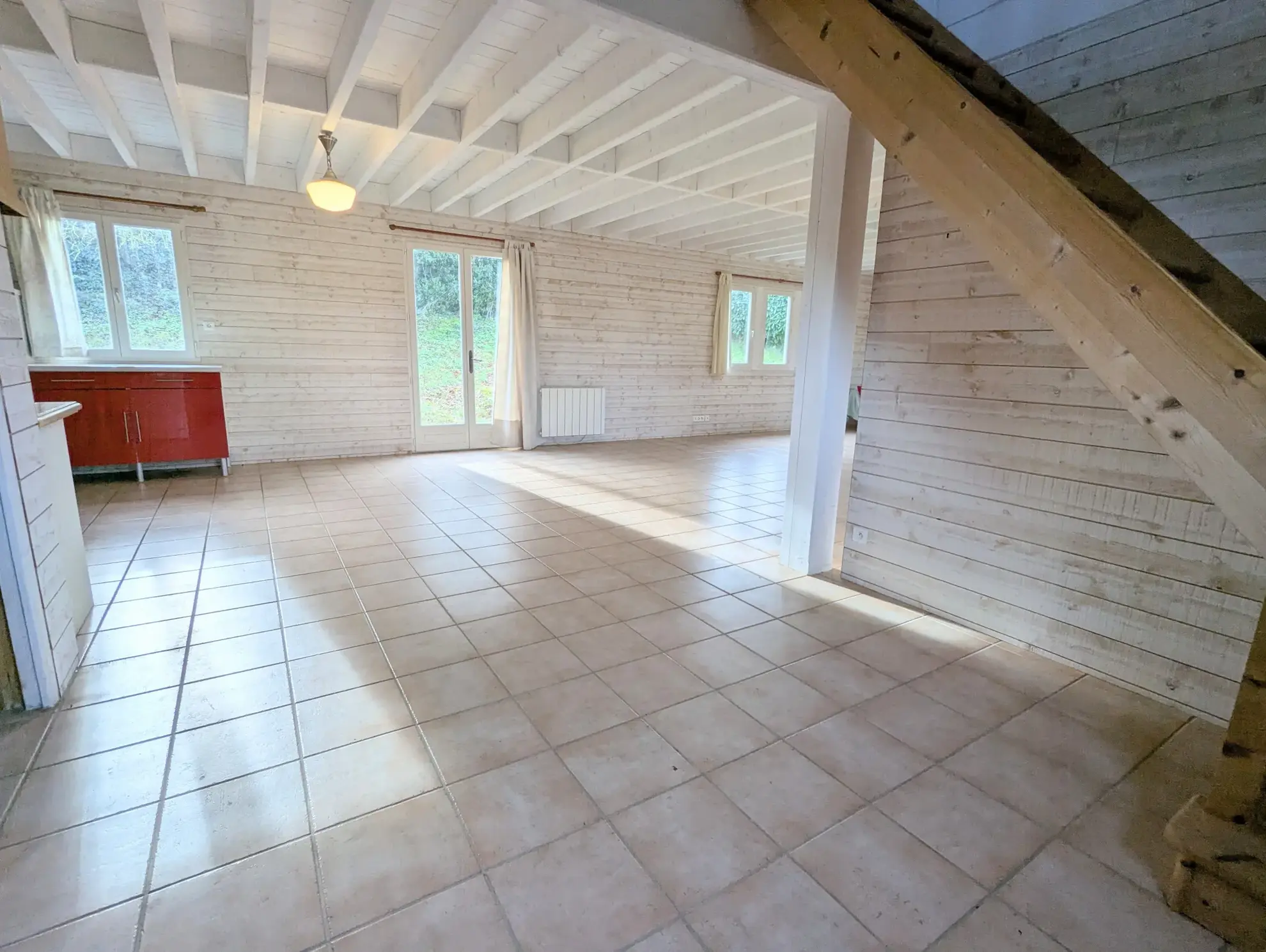 Maison contemporaine en ossature bois avec 4 chambres à Saint Malo de Beignon 