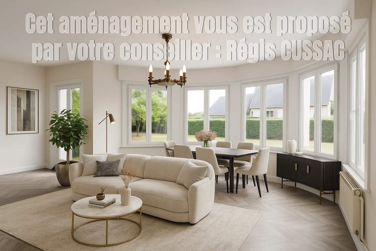 Maison plain-pied de 80 m² à Mouen avec jardin et garage