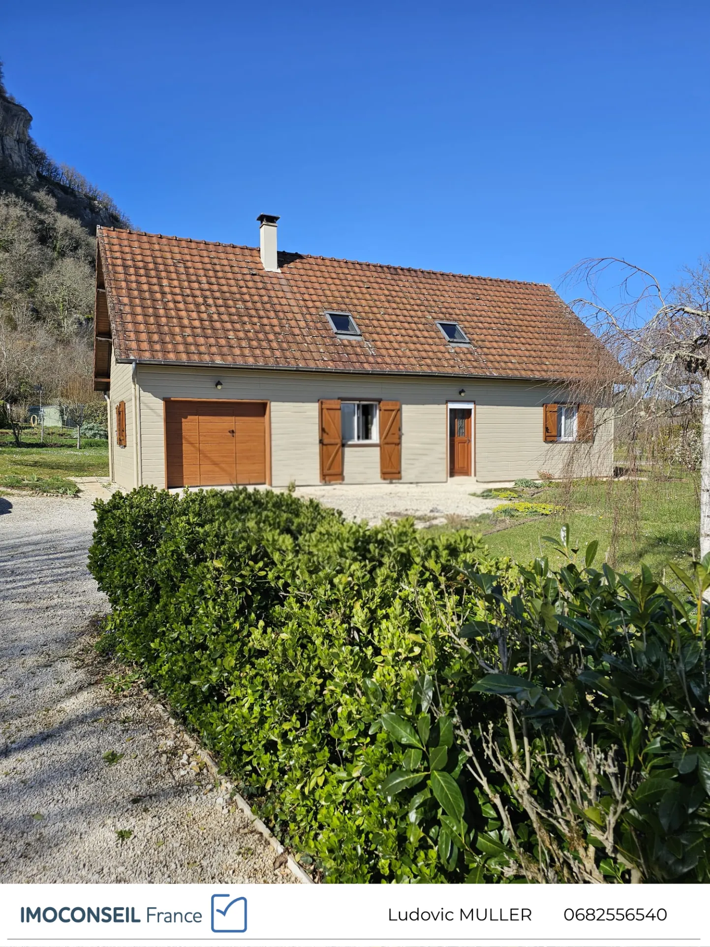 Maison en ossature bois de 154 m² à Saint-Sozy avec terrain de 1700 m²