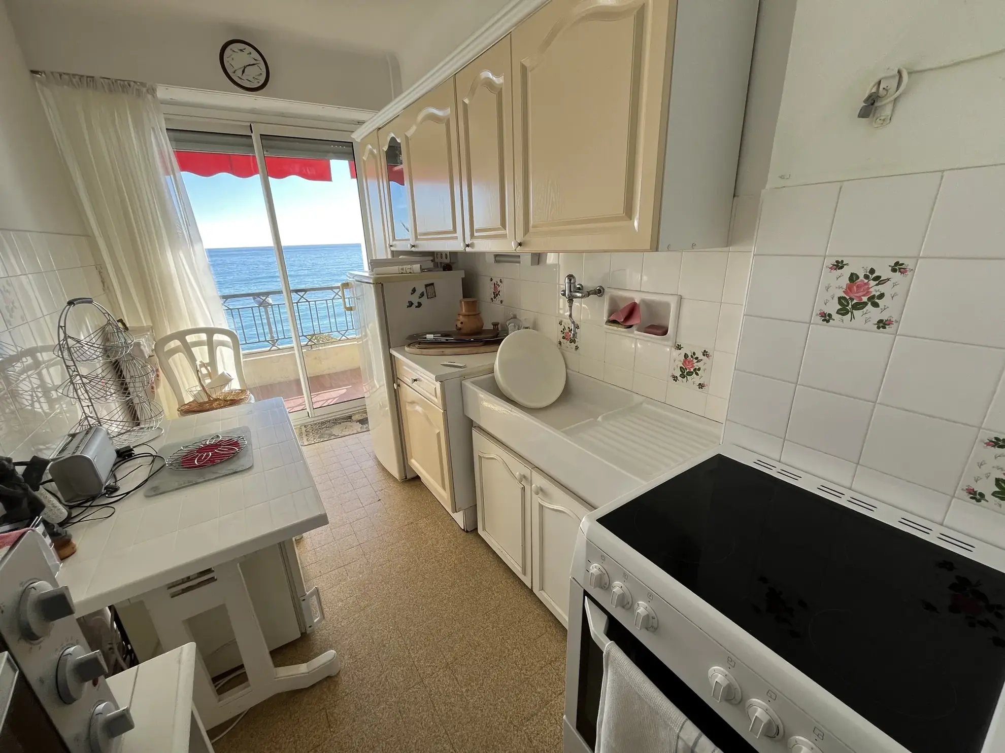 Studio avec vue imprenable sur la mer à Roquebrune Cap Martin 