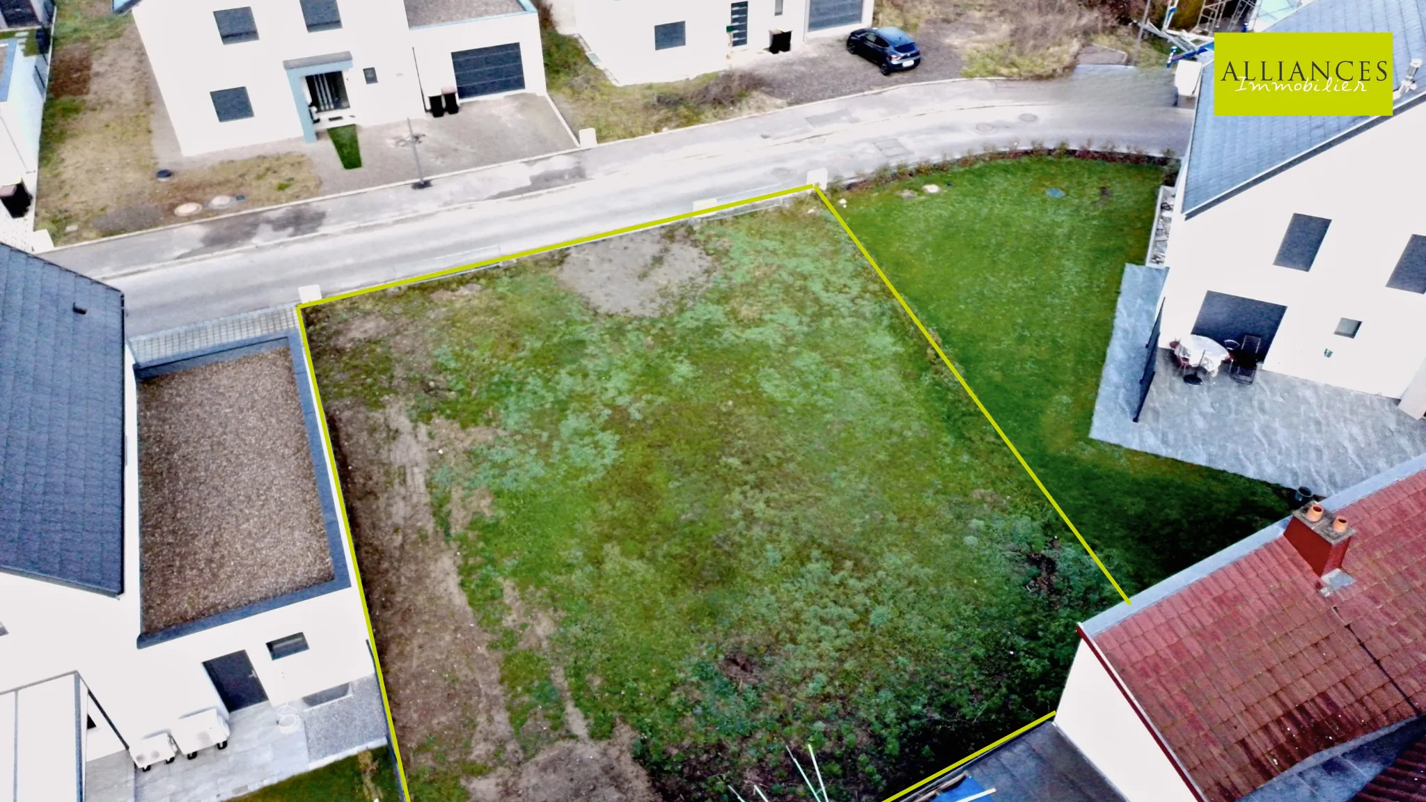 Terrain à bâtir de 437 m² à Zillisheim dans un lotissement résidentiel 