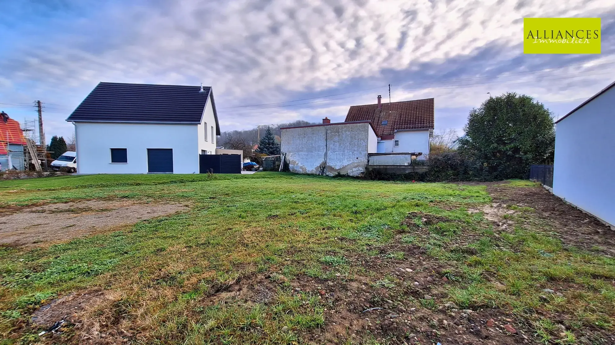 Terrain à bâtir de 437 m² à Zillisheim dans un lotissement résidentiel 