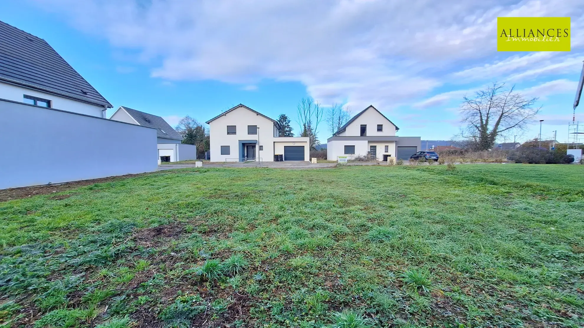 Terrain à bâtir de 437 m² à Zillisheim dans un lotissement résidentiel 