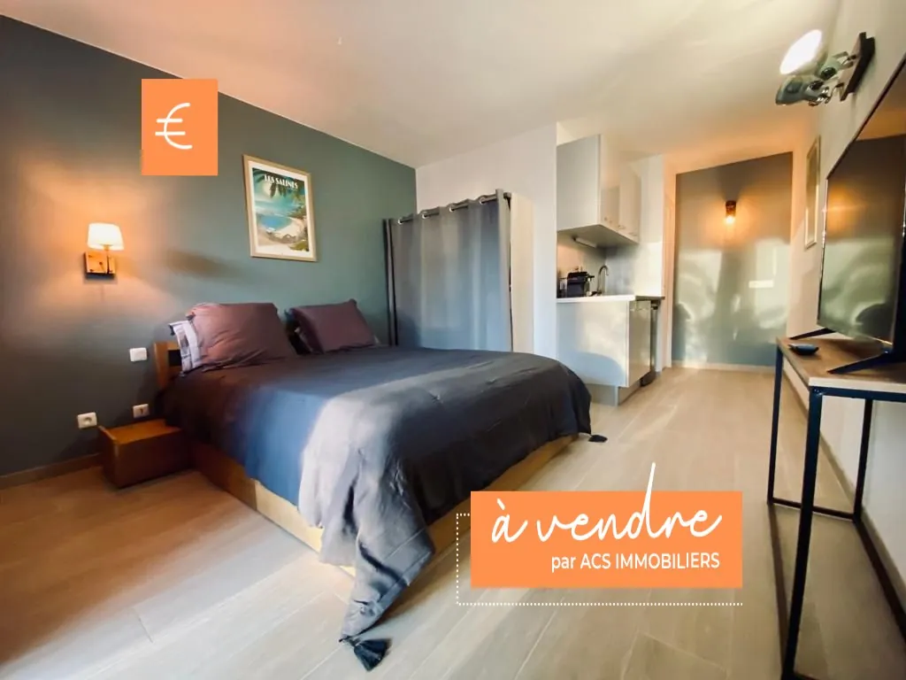 Studio rénové avec piscine au Domaine de Belfond - Sainte-Anne