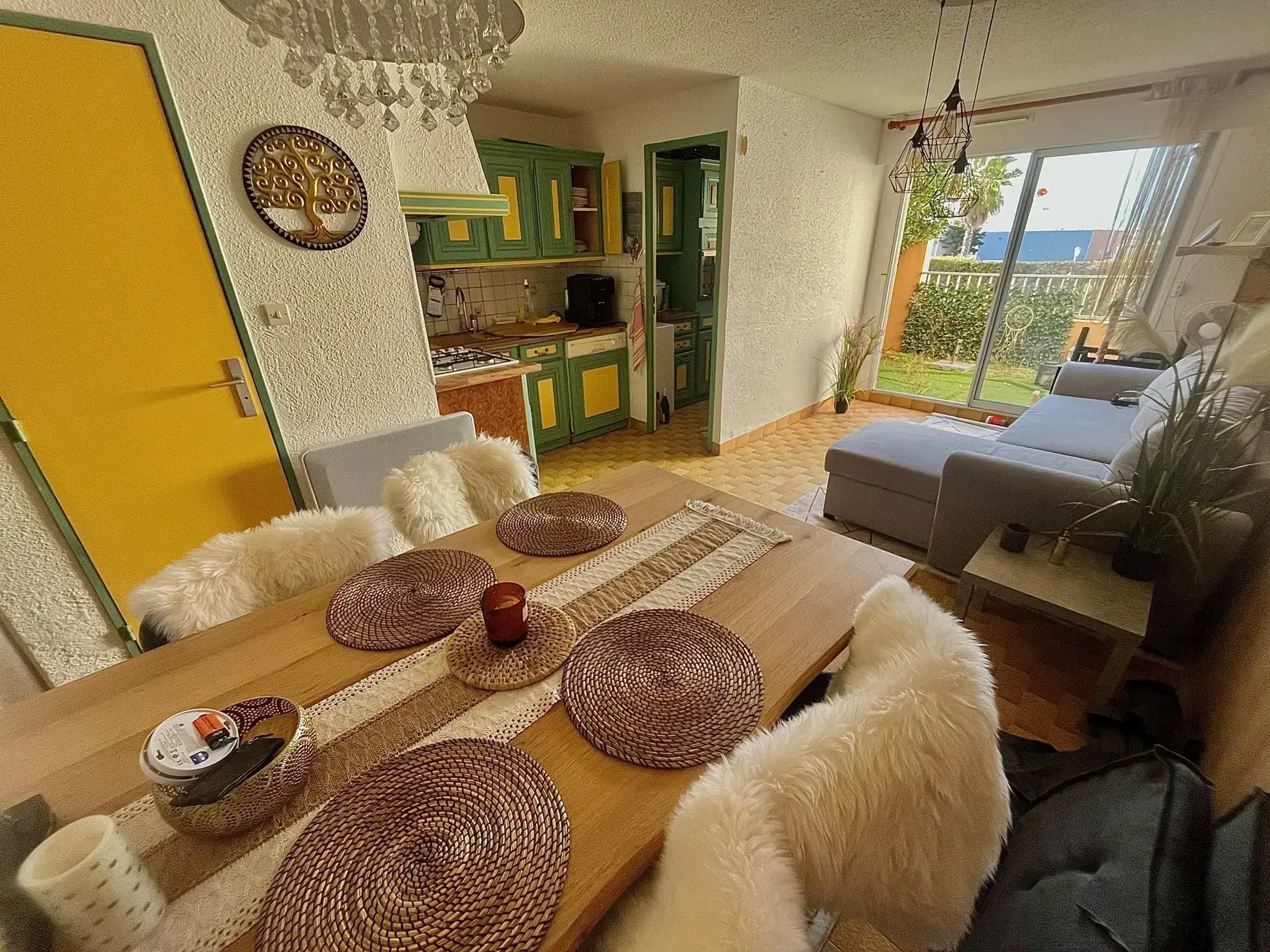 Appartement T2 en rez-de-chaussée avec terrasse et parking au Cap d’Agde 