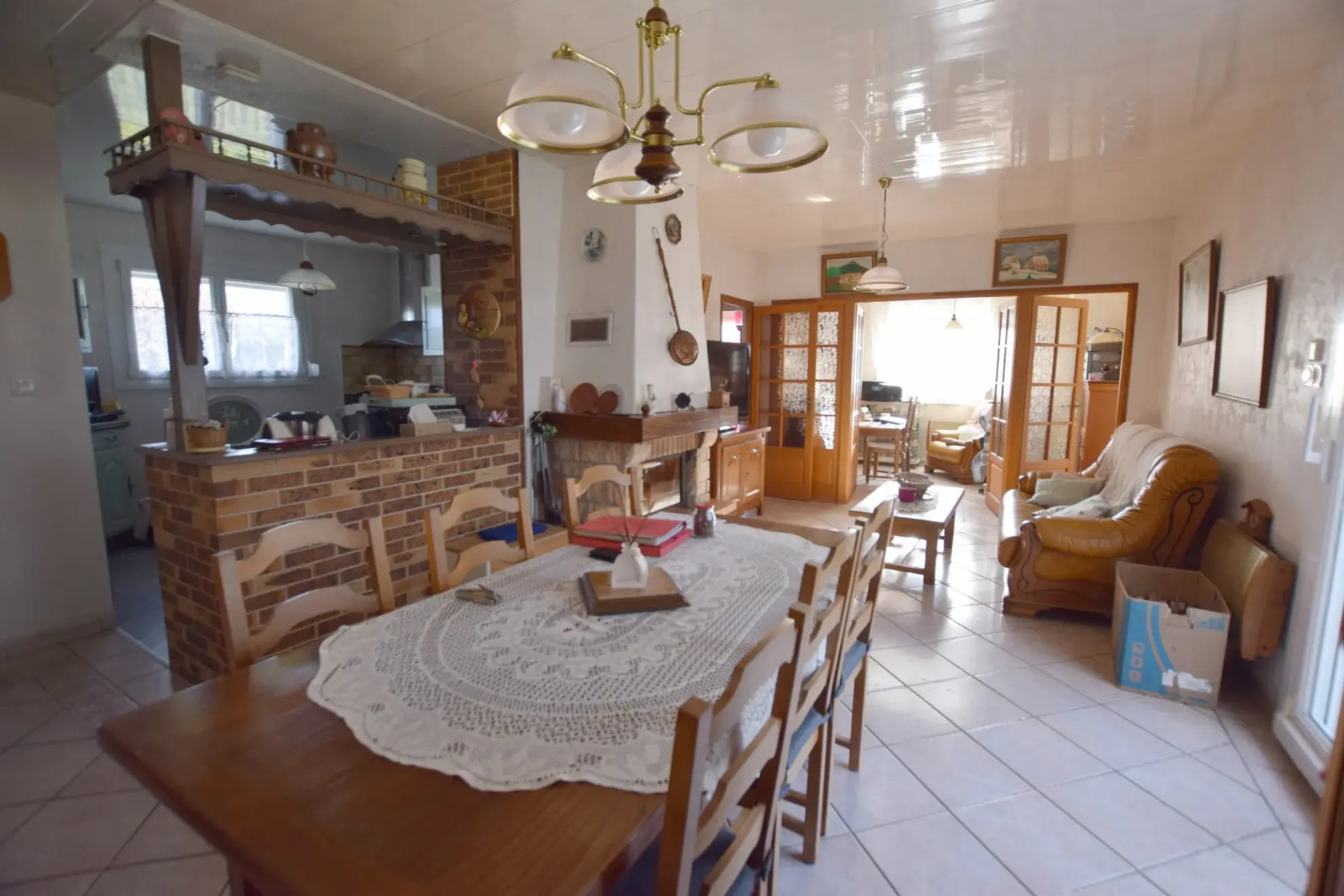 Maison de plain-pied lumineuse avec jardin et garage à Mathay (25700) 