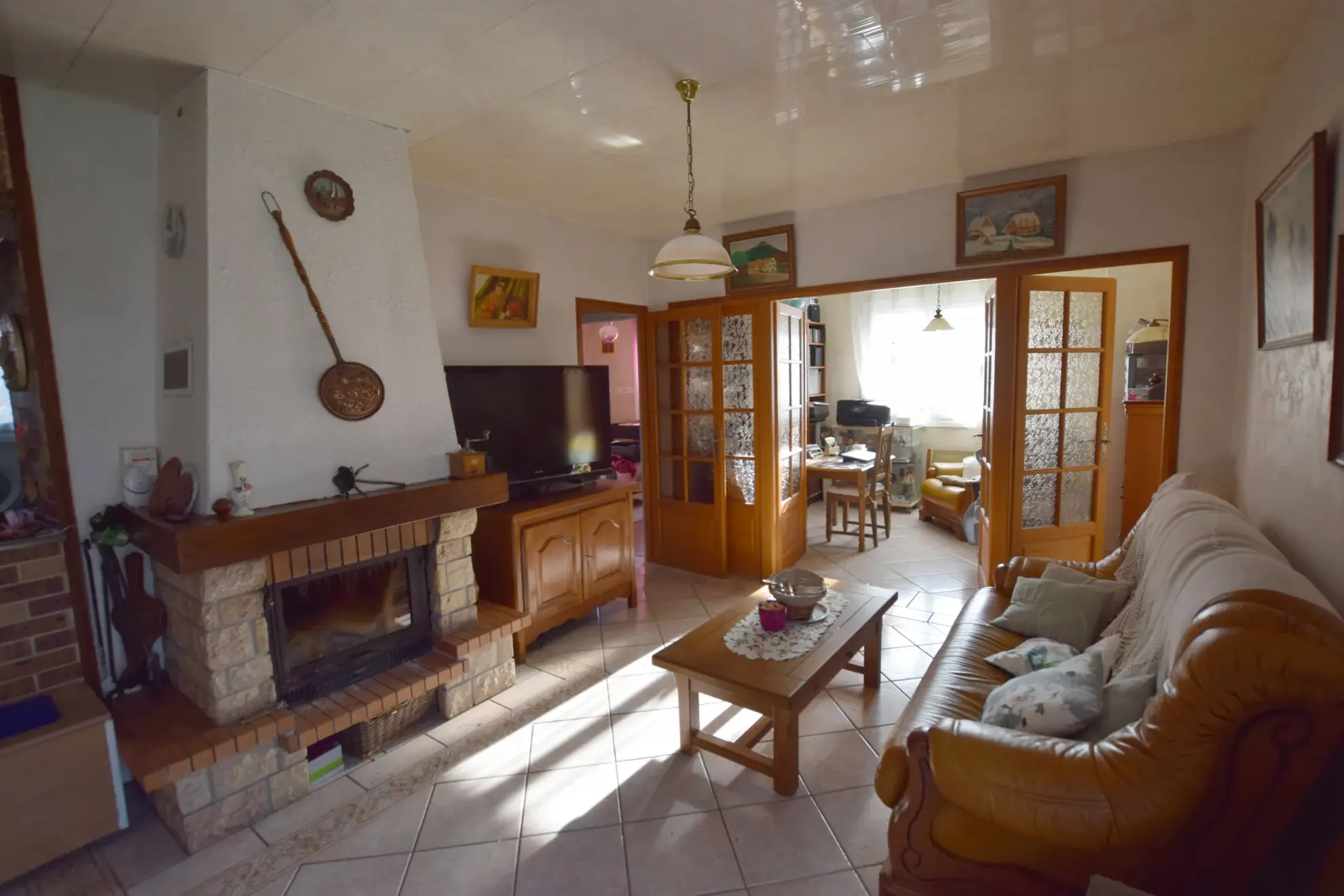 Maison de plain-pied lumineuse avec jardin et garage à Mathay (25700) 