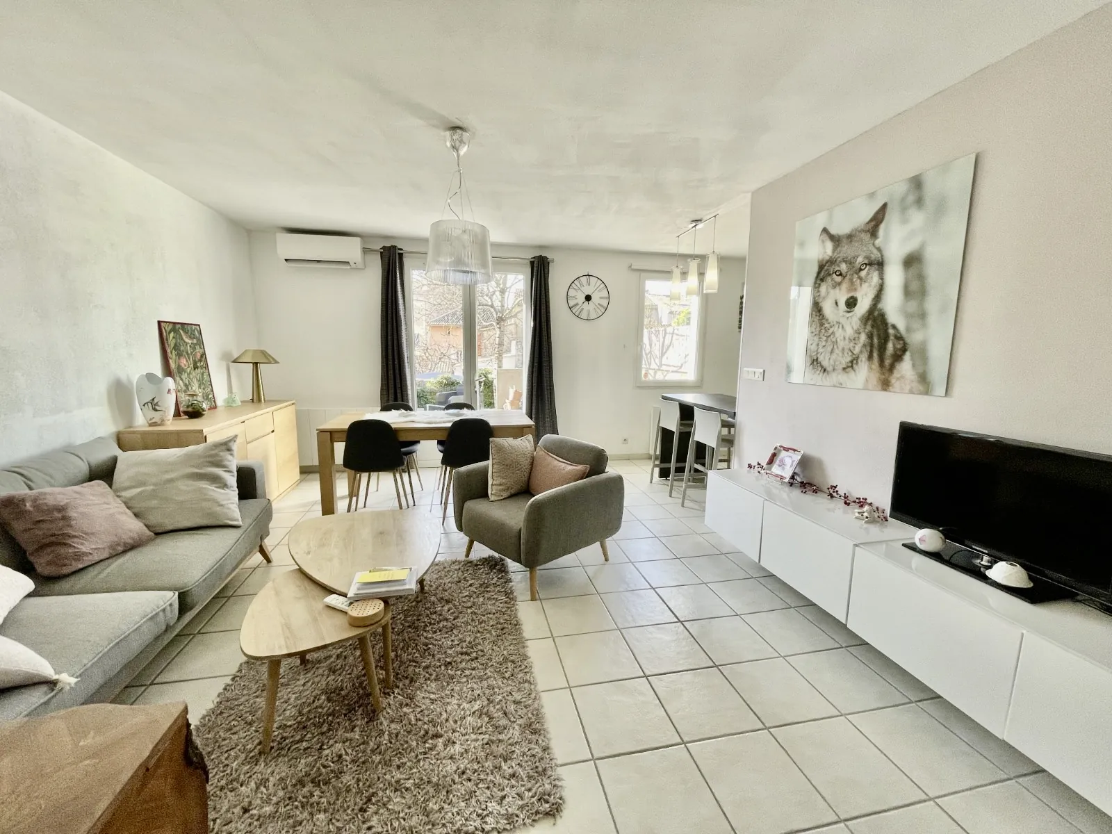 Appartement de 63 m² avec terrasse, jardin et parking à Malaucène 