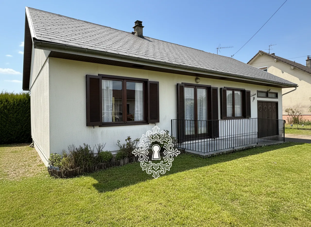 Maison à vendre à Bray-sur-Seine avec jardin, garage et grand potentiel