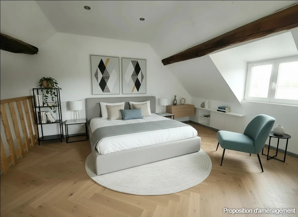 Maison 4 chambres avec jardin à Saacy-sur-Marne, proche gare 