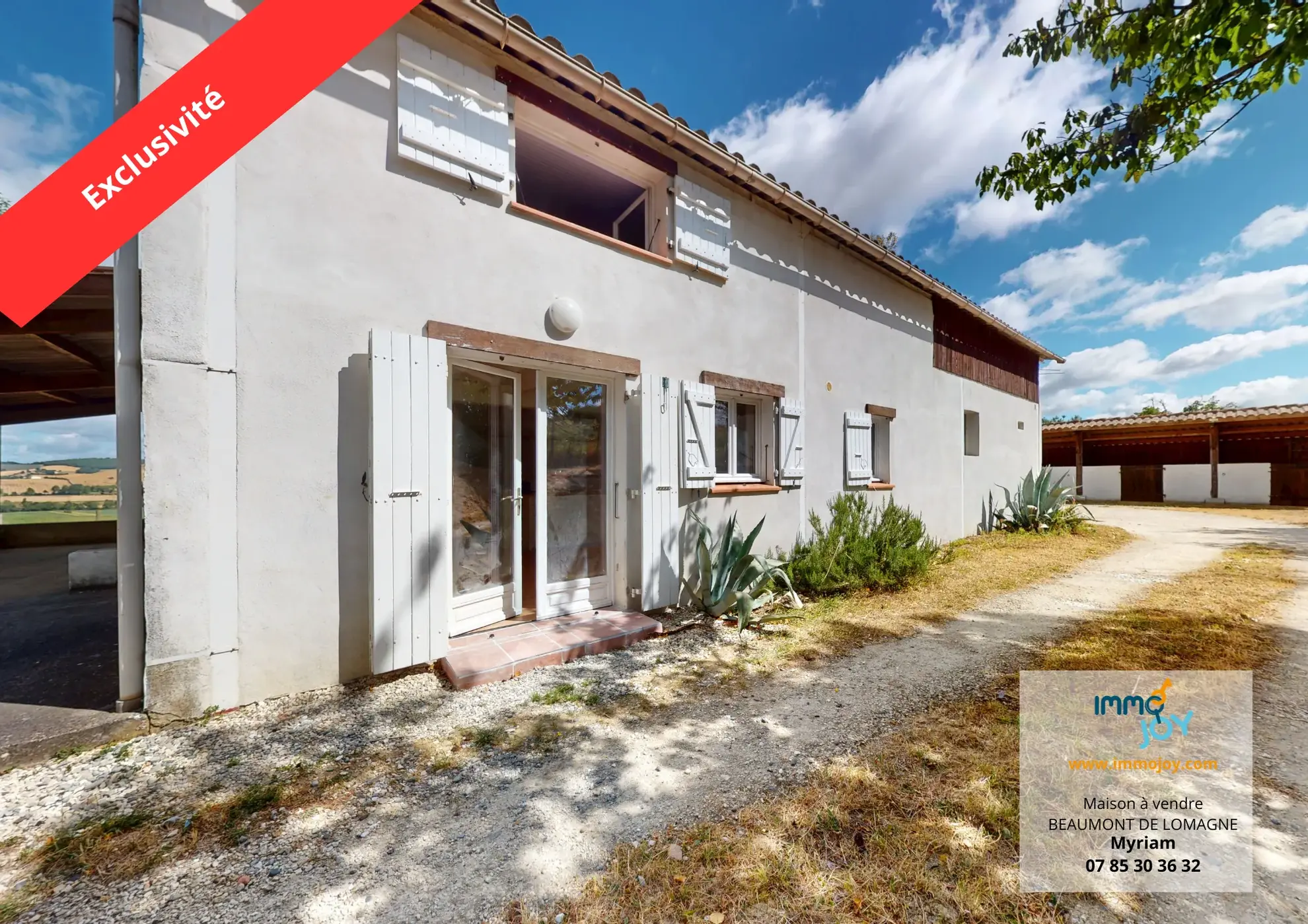 Maison avec installations équestres à vendre à Beaumont-de-Lomagne