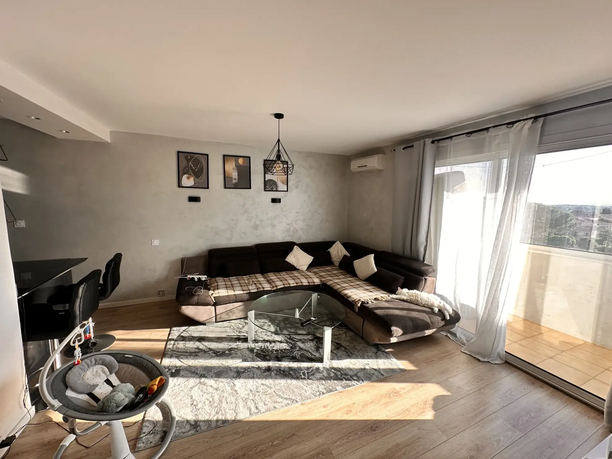 Appartement T4 lumineux de 70 m² à vendre à Montpellier Nord avec balcon 