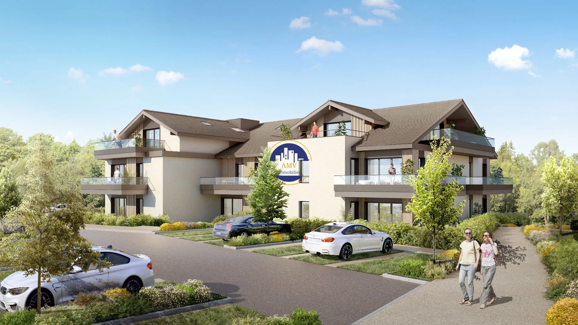 Appartement T2 avec terrasse à Saint-Cergues - Résidence neuve 2023