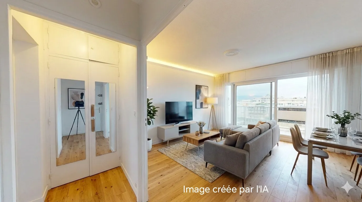 Appartement 2 pièces avec vue mer à Frejus, 40 m², proche plage