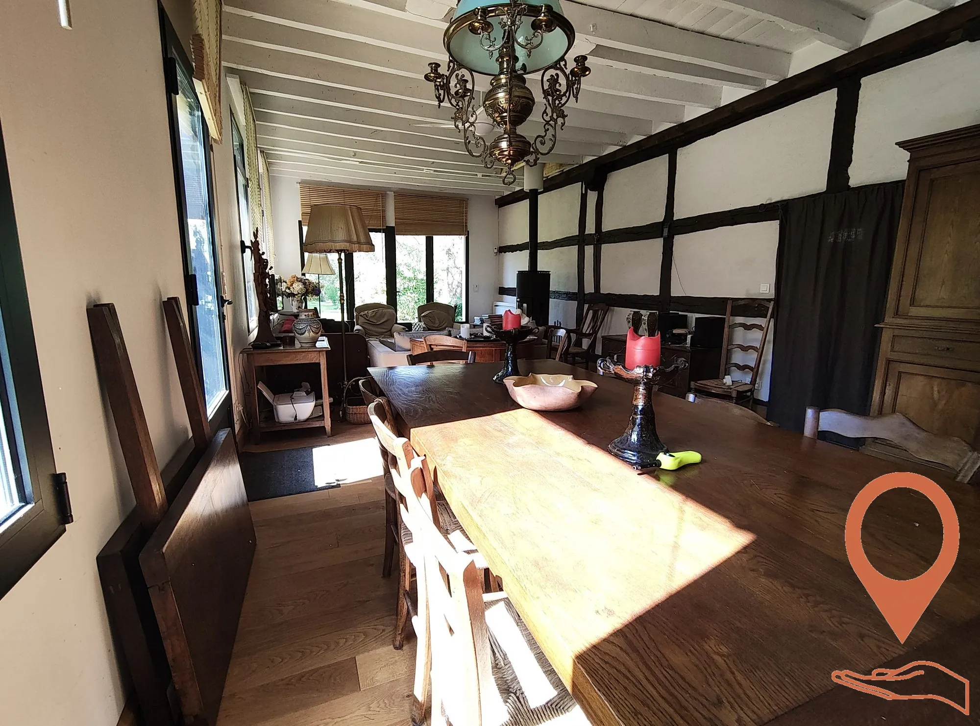 Maison à vendre avec jardin et potentiel d'aménagement à Cernoy-en-Berry