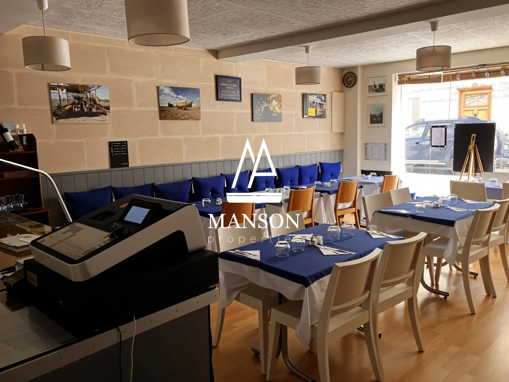 Local commercial de 162 m² avec terrasse en plein centre-ville de Bastide