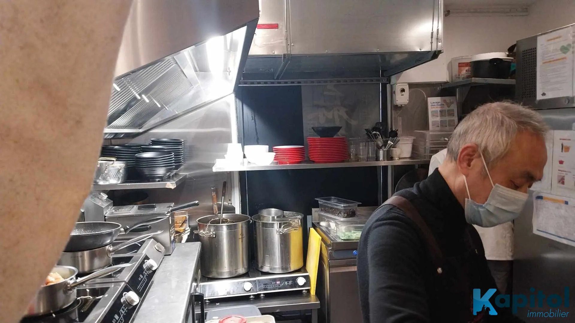 A vendre fonds de commerce restaurant rapide à Paris 3, Quartier Marais