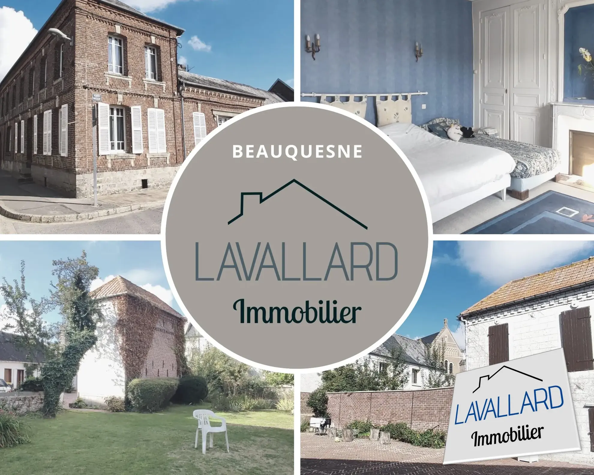 Maison 7 pièces de 158 m² à Beauquesne, proche d'Amiens avec T2 indépendant 