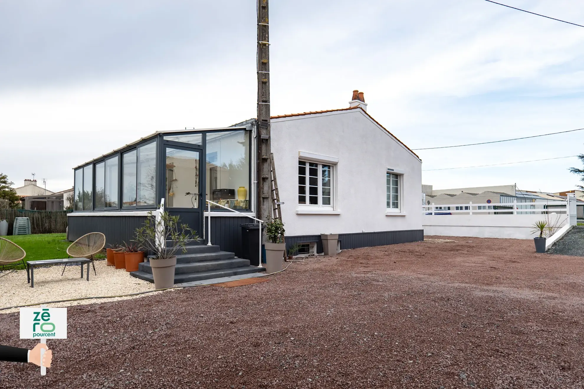 Maison de plain-pied rénovée à Luçon, proche centre et commerces