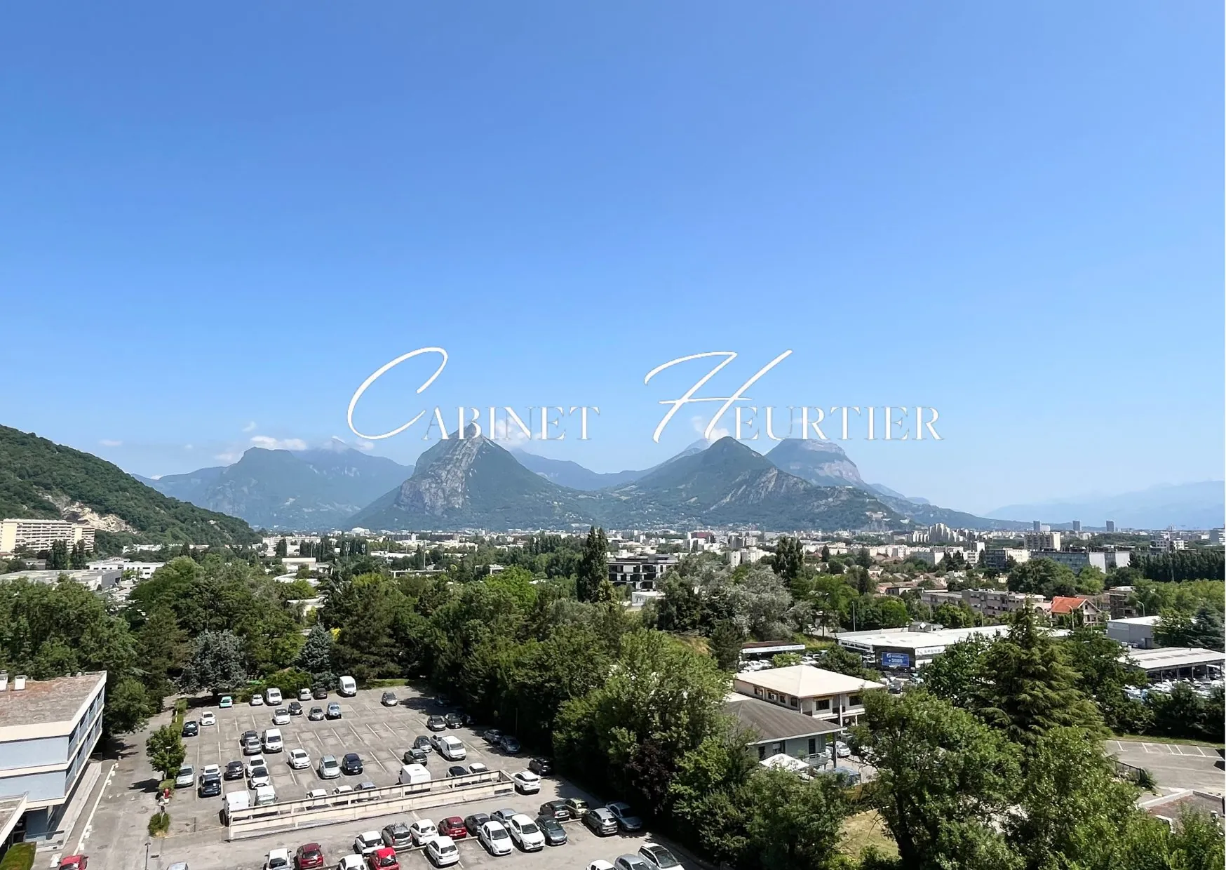 Appartement 3 pièces avec vue dégagée à Seyssinet-Pariset 