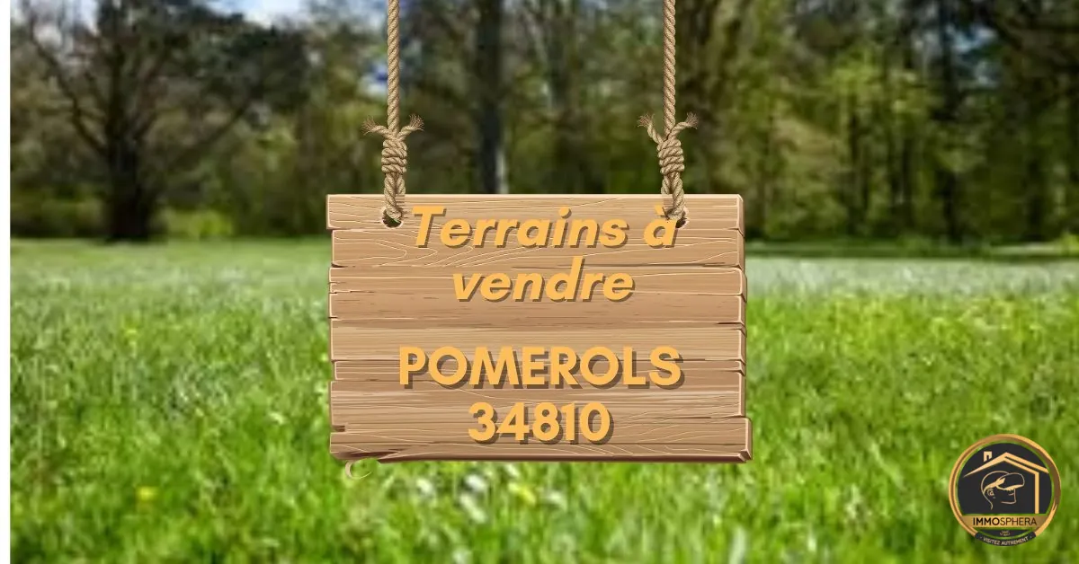 Terrain à vendre à Pomerols dans le lotissement Les Camélias - Opportunité rare