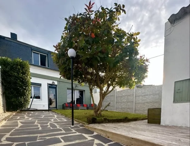 Maison rénovée avec jardin, terrasse, garage et balnéo à Fécamp - Secteur Rue Rollon