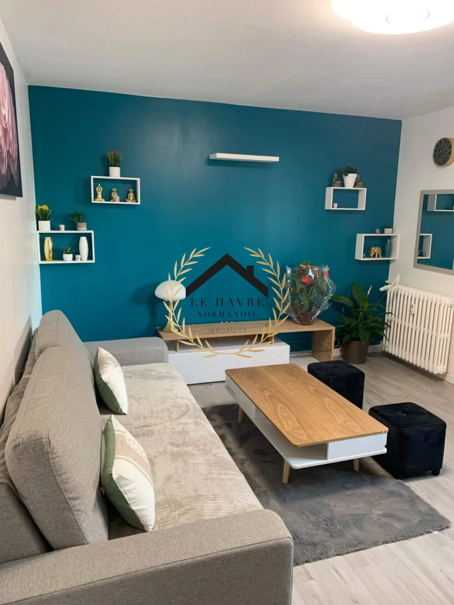 Appartement rénové avec parking privé au Havre, proche plage - 2 chambres