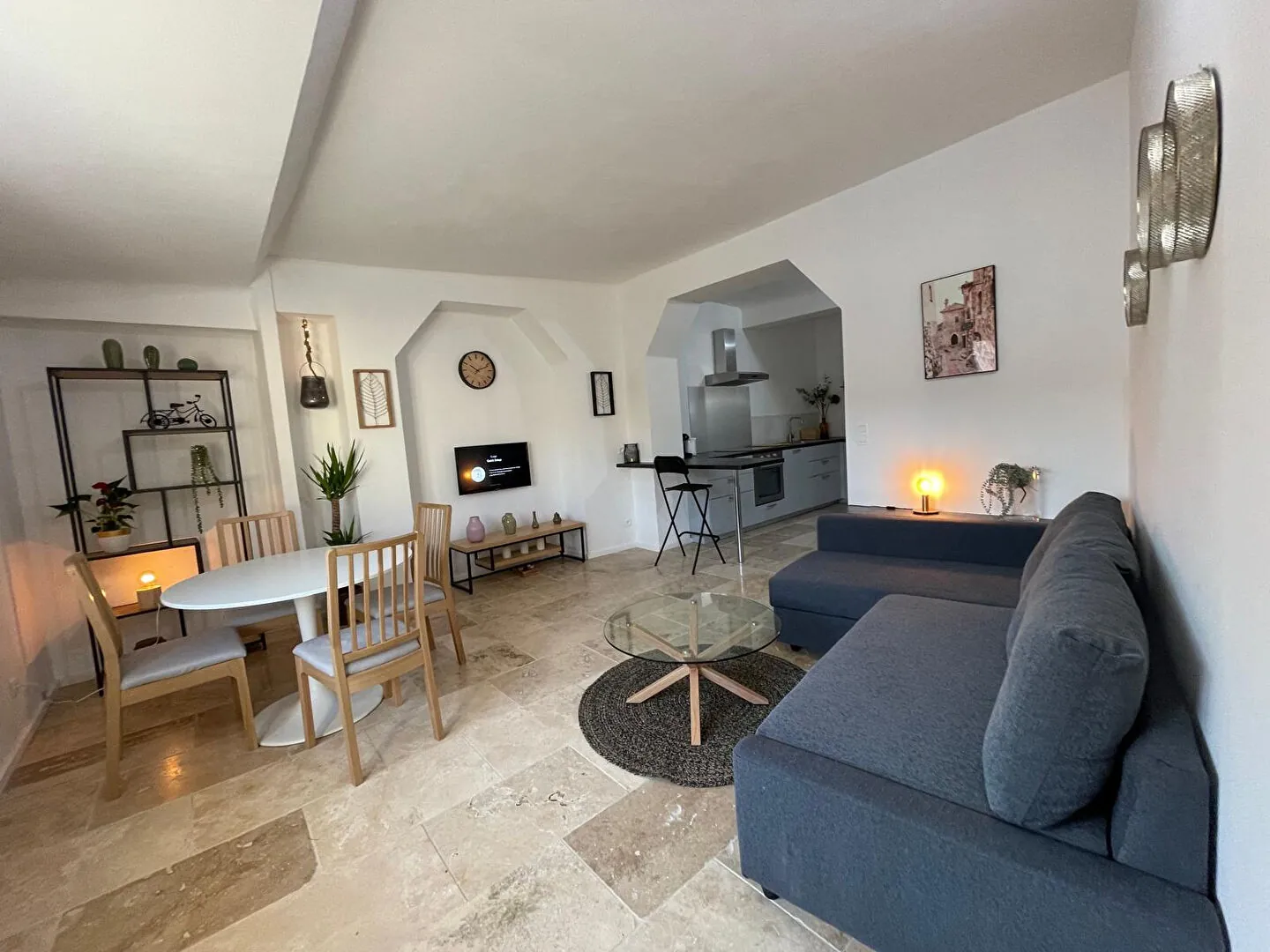 Appartement T2 en duplex rénové au centre-ville d'Apt 
