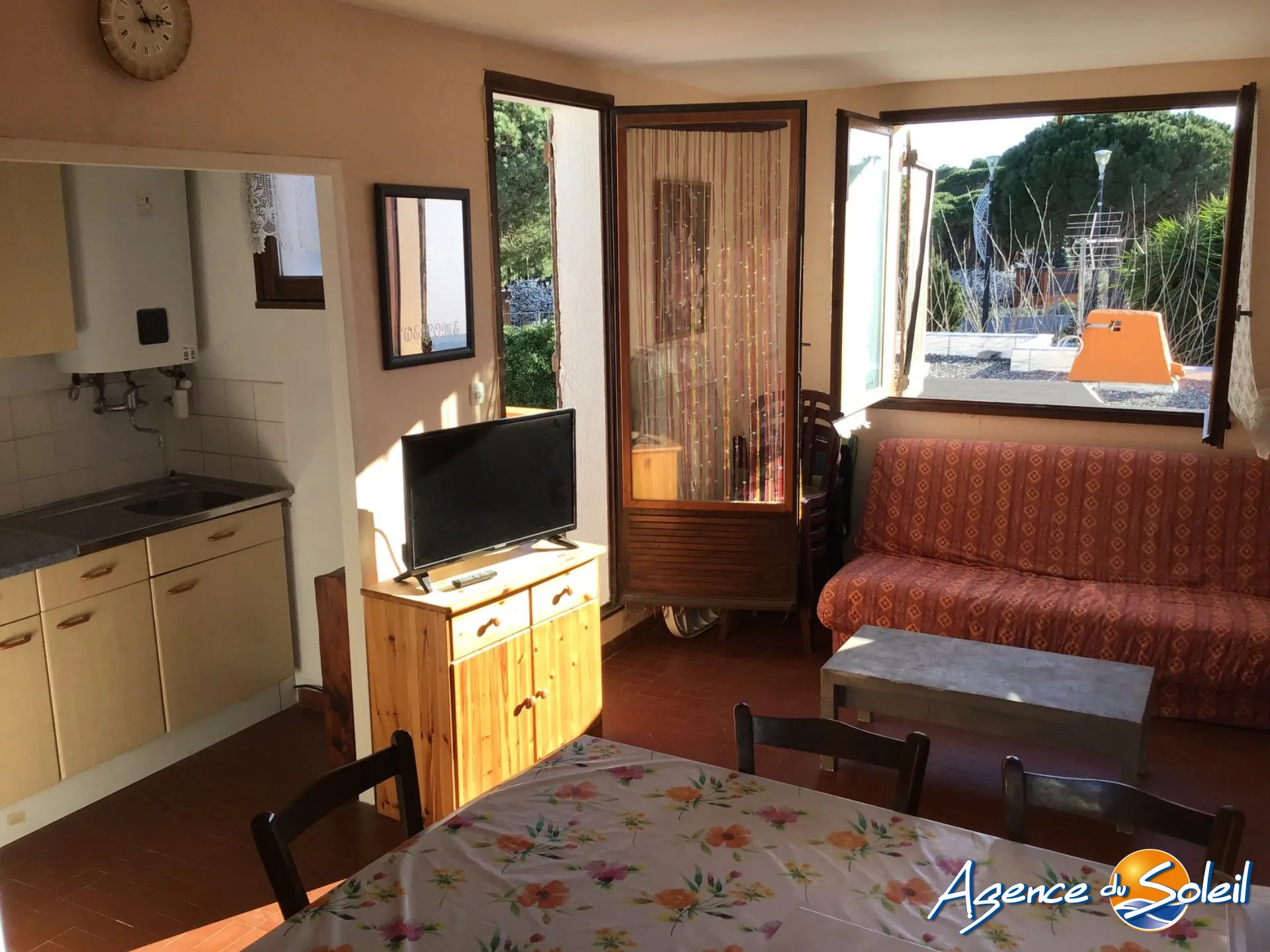 Bel appartement T3 avec terrasse ensoleillée à Le Barcarès