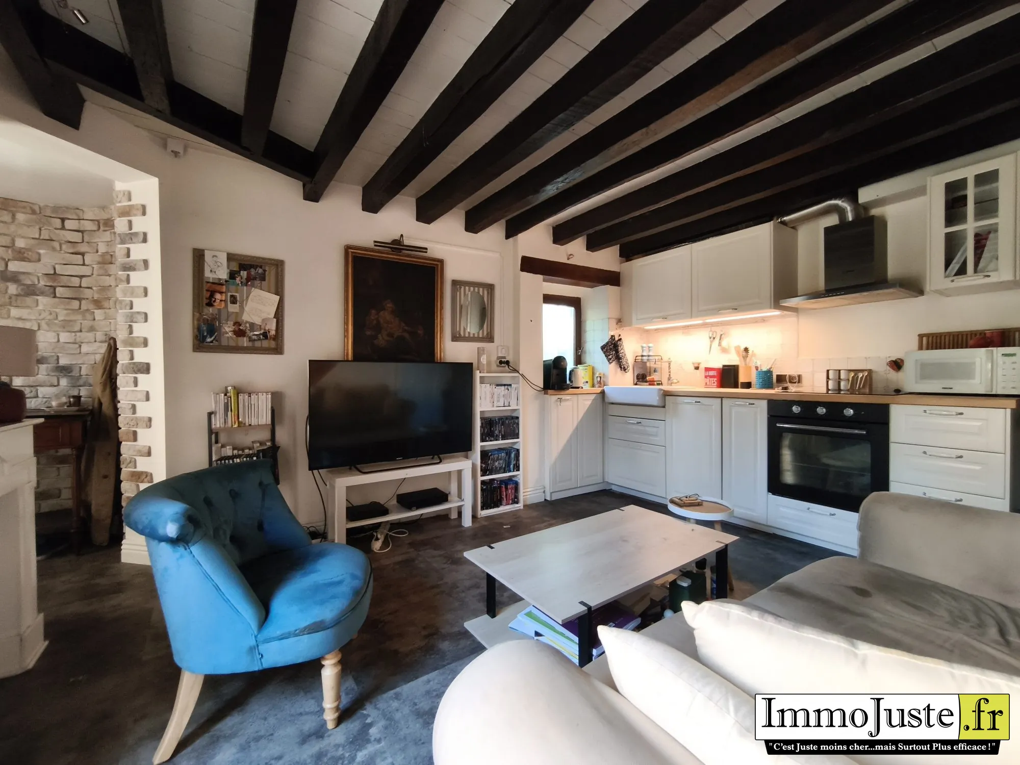 À vendre - Duplex de 44,43 m² à Orcemont, proche Rambouillet