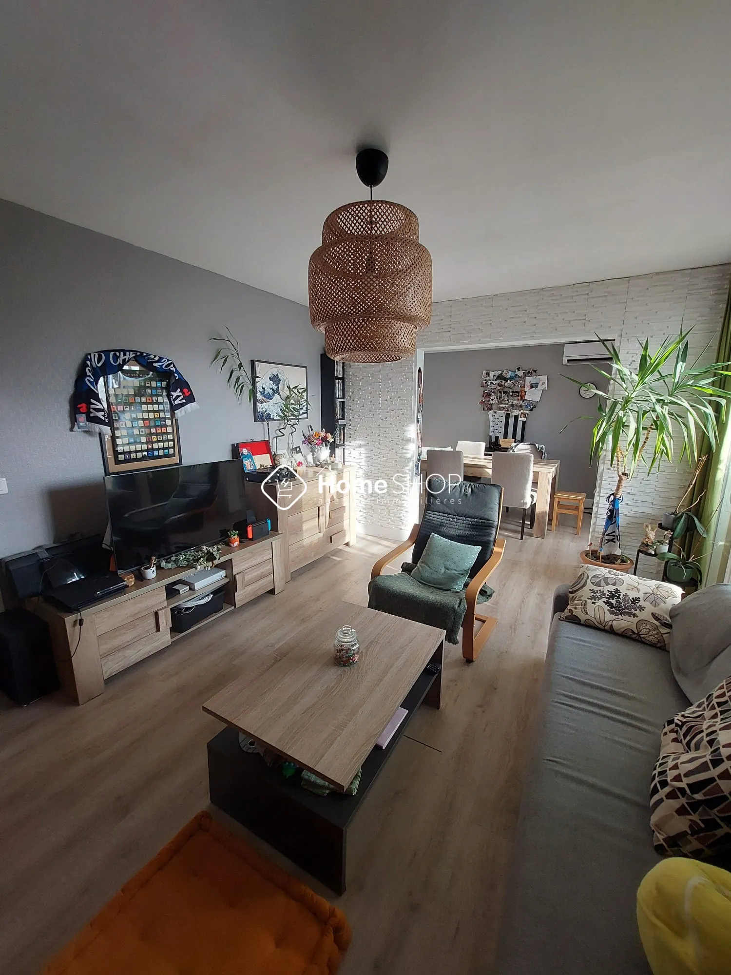 Appartement 3 pièces de 72 m² avec balcon, lumineux à Septèmes-les-Vallons 