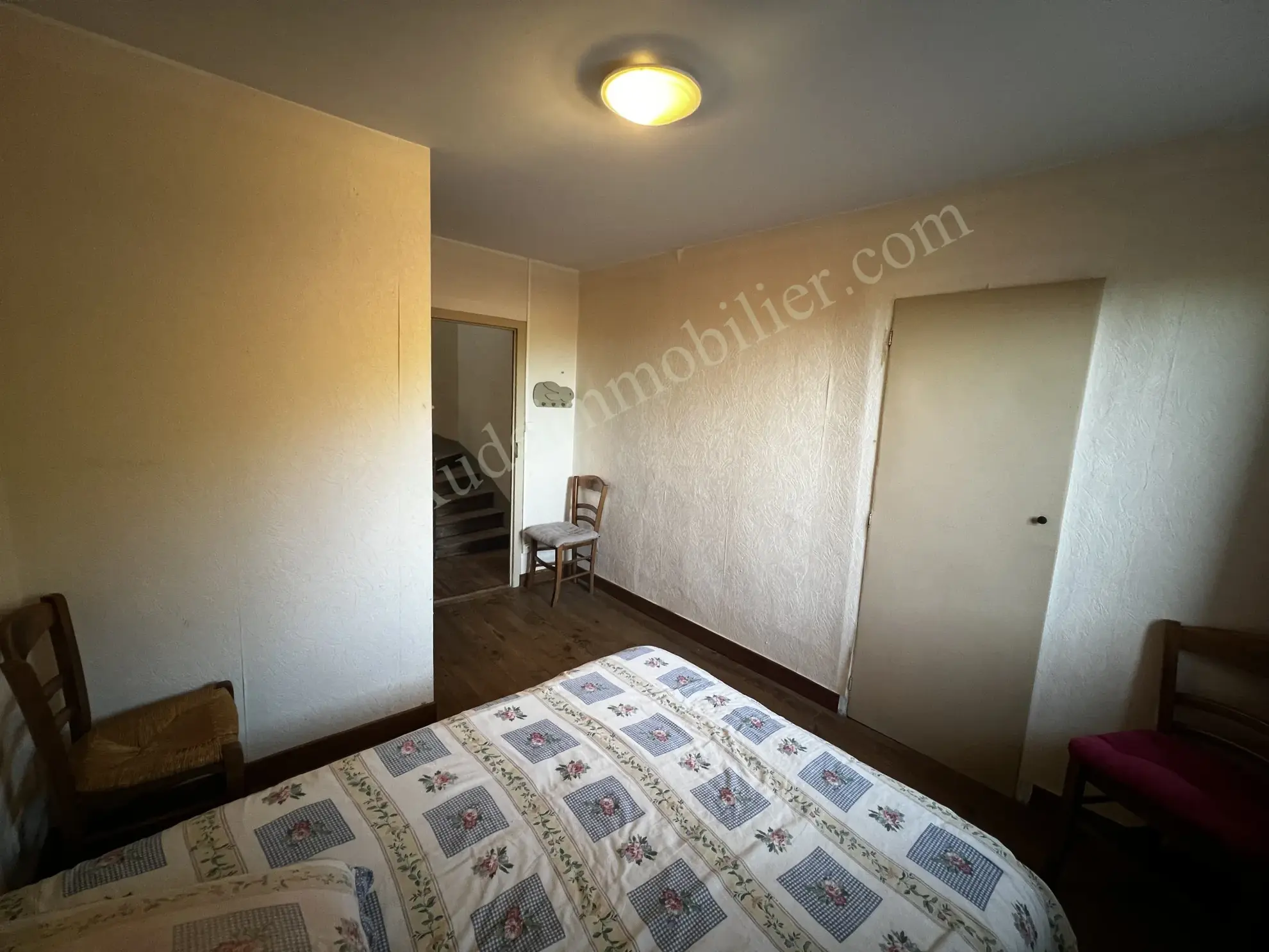 Maison de village en Haute-Vallée de l'Aude avec terrasse, garage et cour 