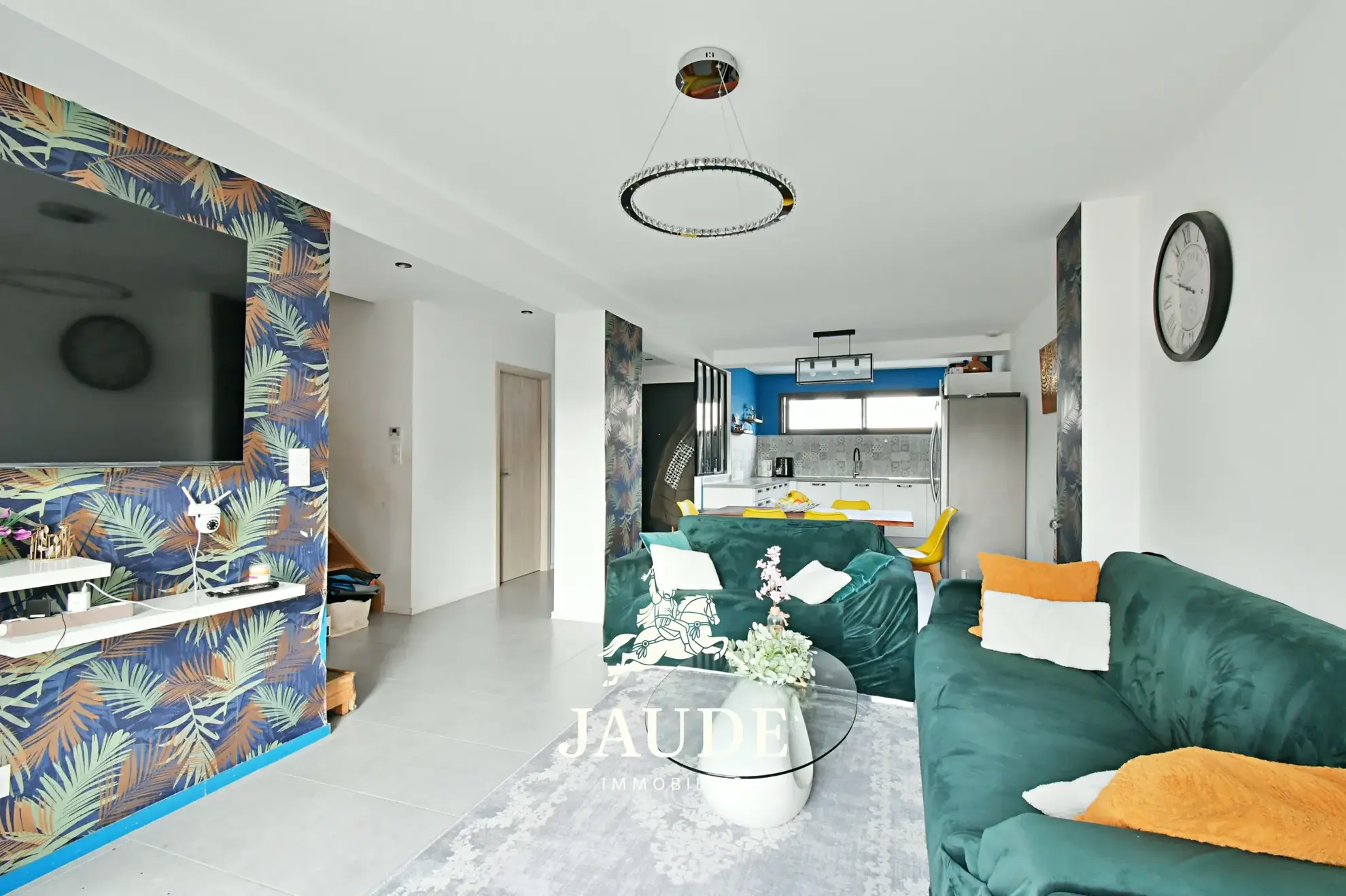 Maison mitoyenne moderne de 121 m² avec jardin à Cébazat