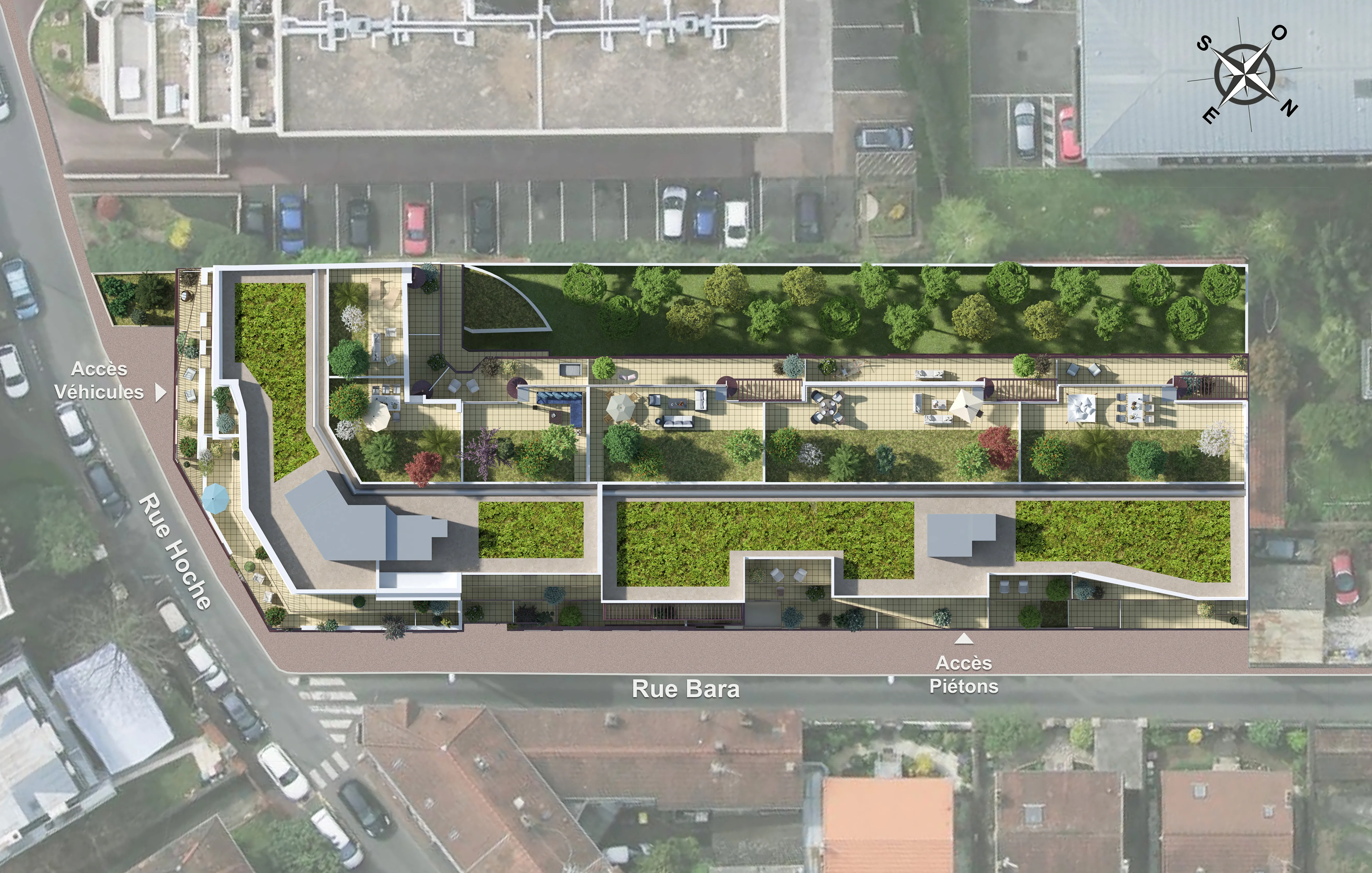 Programme neuf à Juvisy-sur-Orge : appartement 3 pièces avec terrasse et offre spéciale début d'année 