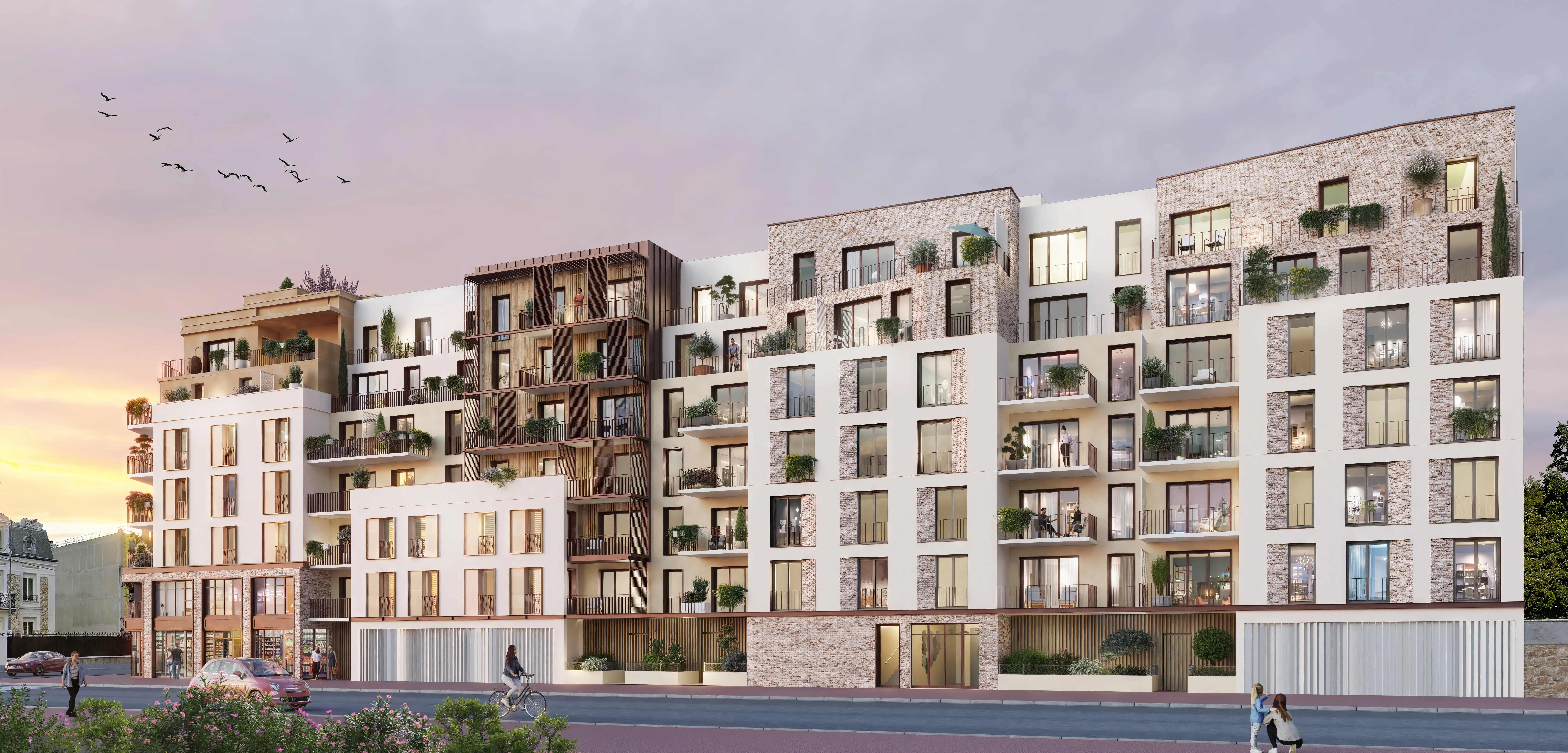 Programme neuf à Juvisy-sur-Orge : appartement 3 pièces avec terrasse et offre spéciale début d'année 