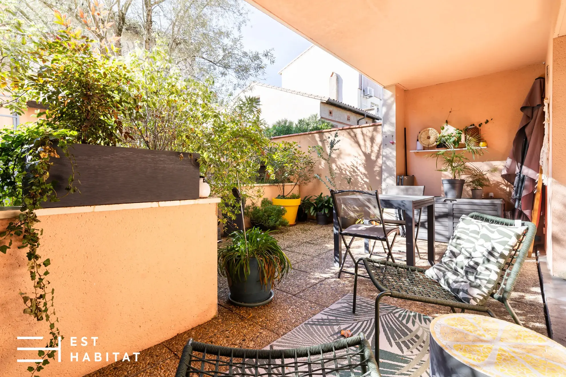 Appartement T3 à Toulouse Côte-Pavée avec terrasse et parking 