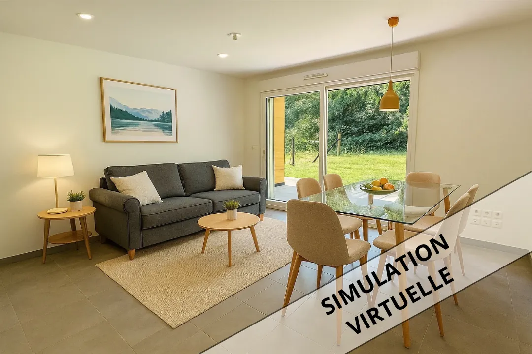 Appartement neuf 3 pièces avec grand jardin à Norroy-le-Veneur (57140)