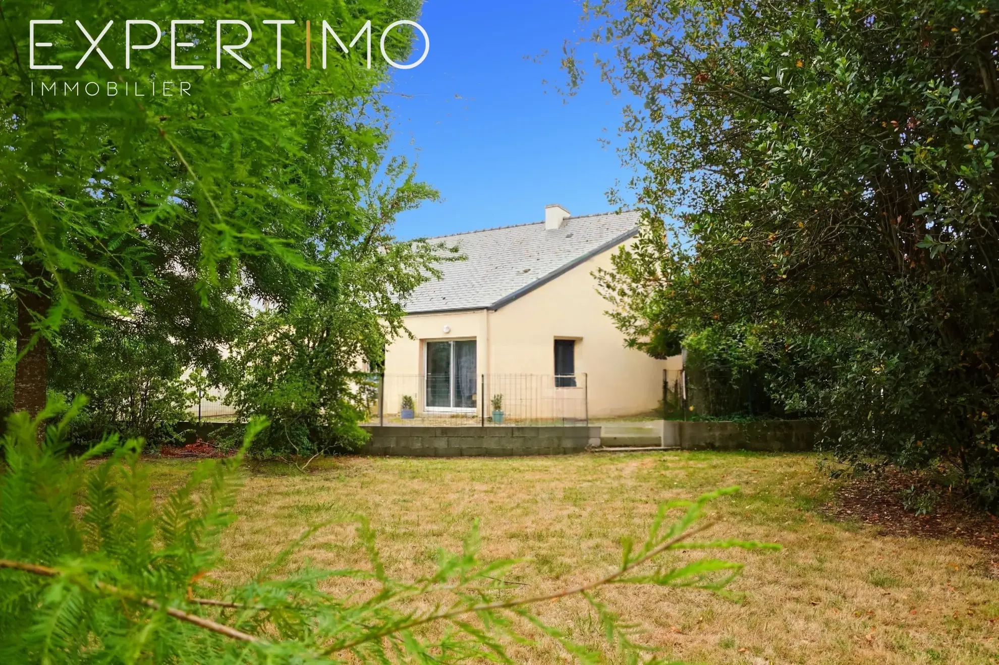 Maison de plain-pied avec jardin et combles aménageables à Saint-Nazaire