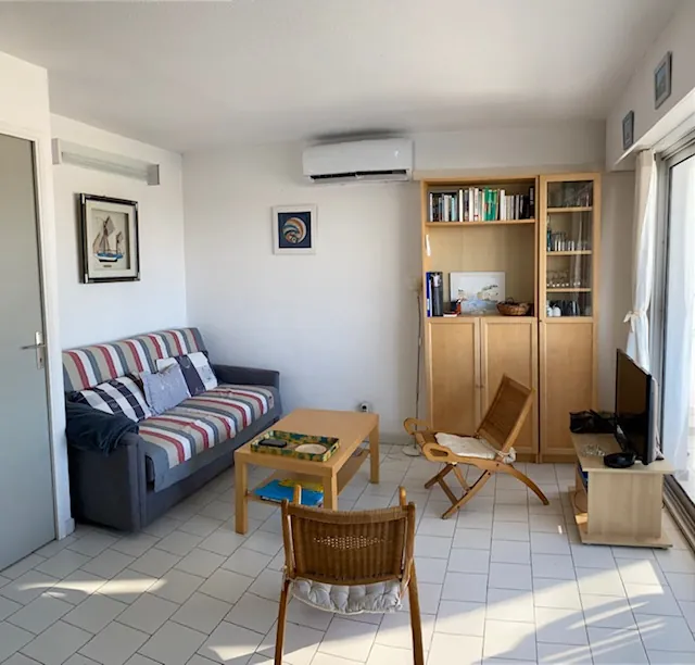 Appartement T2 avec vue port à Frontignan Plage - Résidence sécurisée 