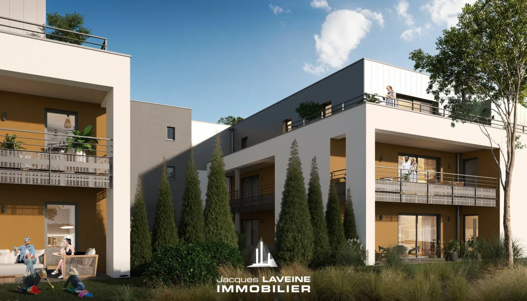 Appartement F2 avec terrasse et jardin à Marly-Frescaty, proche Montigny-lès-Metz