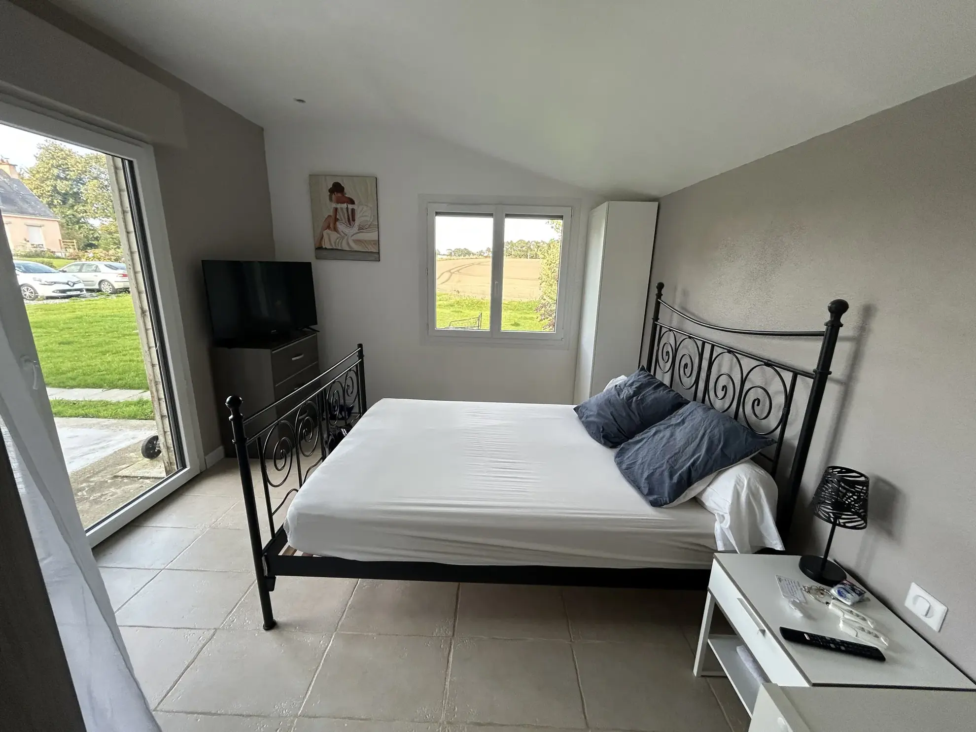 Maison de campagne rénovée à Bubry avec 3 chambres et parcelle de 676m² 