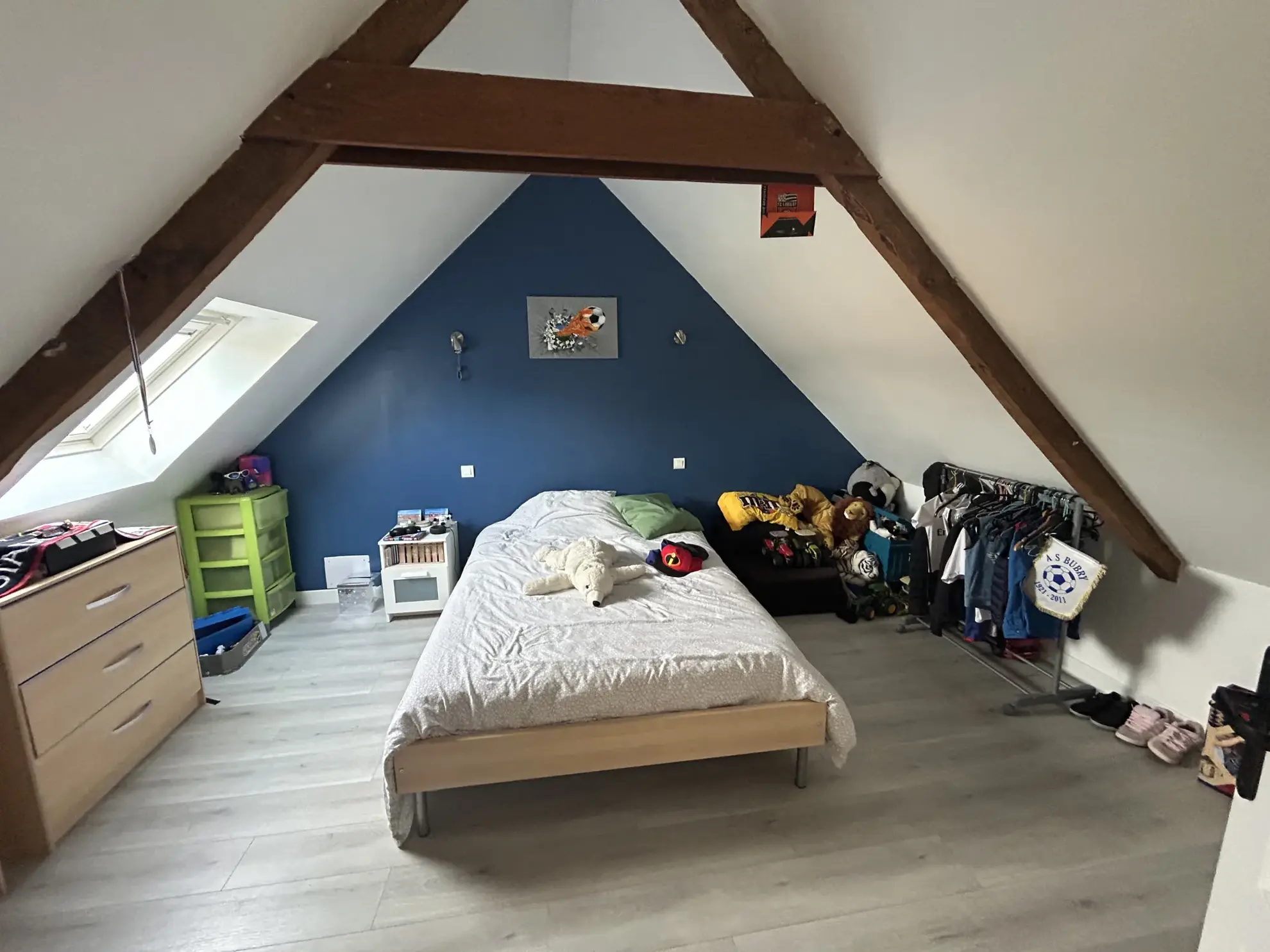 Maison de campagne rénovée à Bubry avec 3 chambres et parcelle de 676m² 